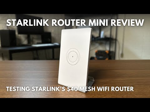 Starlink Router Mini Review | Speed & Range Test, Mesh WiFi Setup