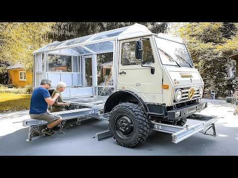 Couple Transforms Military Truck into Dream Camper | 1 Year Timelapse by @Outthegateoffroadnz