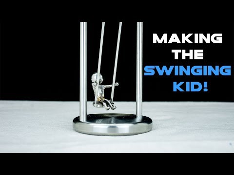 Making the NEW Swinging Kid Sculpture!