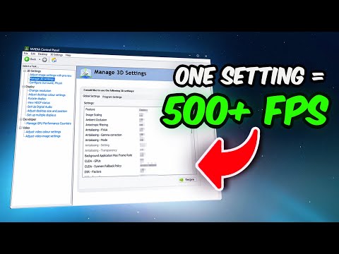 *2025* BEST NVIDIA Control Panel Settings For GAMING & Performance!