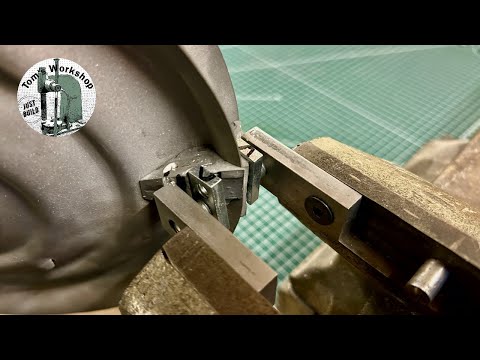 Wheel Dent Removal with modified Vise #3