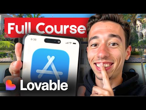 I Built an iOS + Android App in Lovable - Full 6h Course