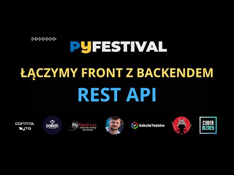 Próbuję tego po raz pierwszy.. :) Rest API, Async, Docker, MongoDB i Pyfestival