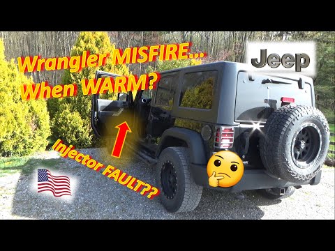 Memorial Day 2025: Wrangler MISFIRE...when WARM?? (Injector FAULT: Pentastar V6)