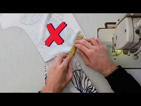 A big mistake that seamstresses make.  Here is the solution, the best way to sew the neck