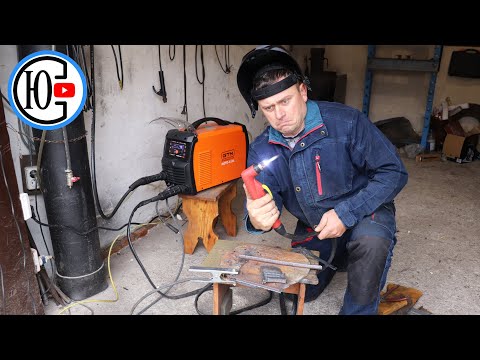 I bought a PLASMA CUTTER - forgot about the BULGARIAN GRINDER!!! Semi-automatic machine with plas...
