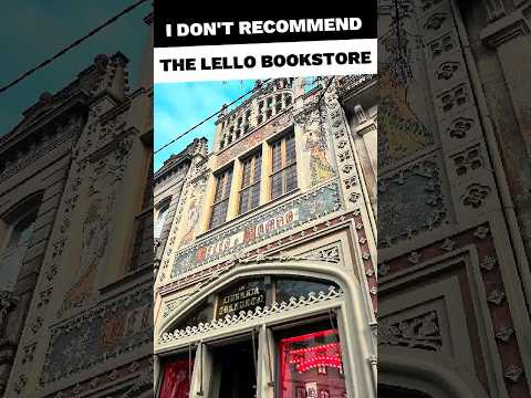 Lello bookstore in Porto: why I DON'T recommend it (an opinion from a local tour guide)