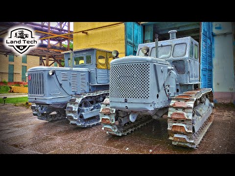 Launch of the ChTZ S-80 and T-100 tractors! Legendary Soviet crawler tractors at the ChTZ plant!