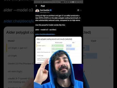 OpenAI o3 takes top spot on the coding leaderboard!