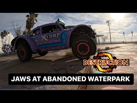 TT BUG AKA JAWS MEETS THE ABANDONED WATERPARK FOR A THRASH!