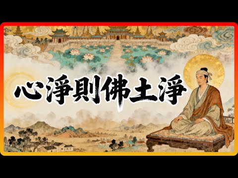 深解《維摩詰經》心淨則佛土淨，轉化你的當下世界！#佛教故事 #佛法 #修行 #開悟