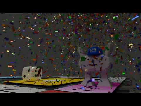 Confetti vs digital video compression...