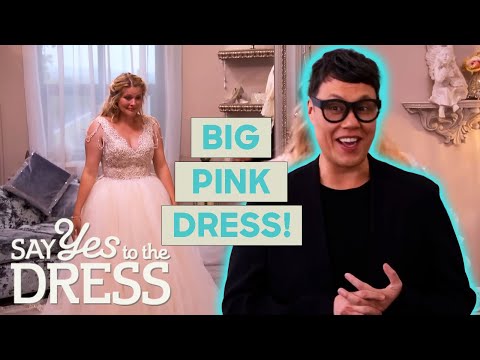 Can This Bride Find A PINK Dress That Fits Within Budget? | Say Yes To The Dress: Lancashire
