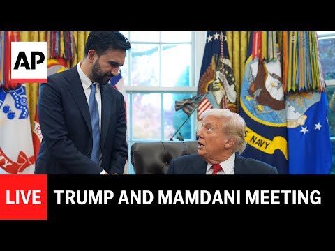 LIVE: Trump and Mamdani meeting at the White House (FULL)