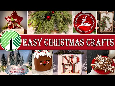 Make These Easy Christmas Crafts For Under $10