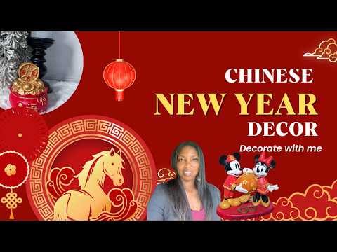 Decorate with Me for Lunar New Year ✨ Fire Horse Energy + Cozy Winter Vibes