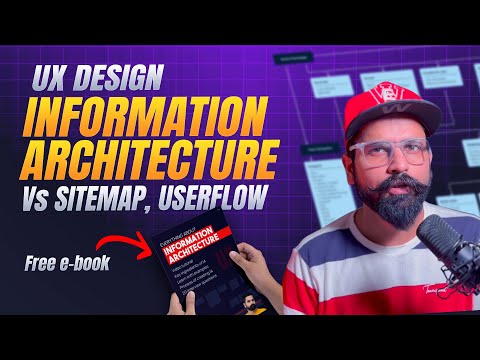 Information architecture ux design tutorial by graphics guruji | UX design in hindi
