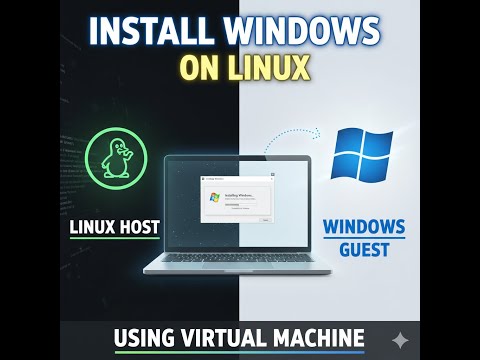 How to Install Windows on a Chromebook (or Linux PC) using QEMU/KVM and virt-manager