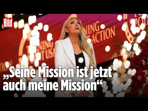 Gedenkfeier für Charlie Kirk: Die ganze Rede von Ehefrau Erika