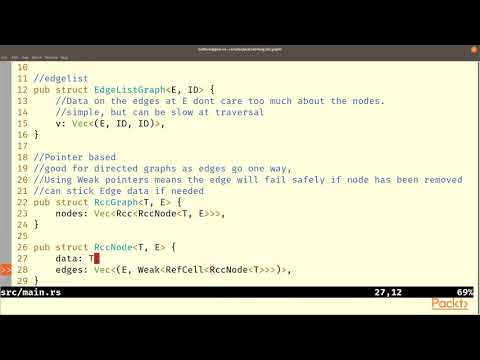 Data Structures and Algorithms in Rust: Consider Options for Creating & Storing Graphs| packtpub.com