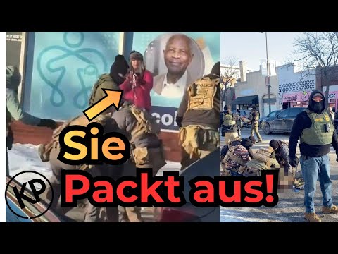 Pretti Mord Zeugin PACKT AUS! Erster öffentlicher Auftritt!