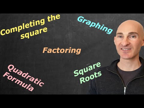 Solving Quadratic Equations (5 Methods)
