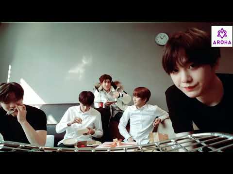 171125 사녹직후 대기실에 아스트로 [아스트로 브이앱 풀버전]