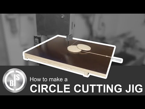 INGENIOUS AND SIMPLE | My Approach to the Band Saw Circle Cutting Jig