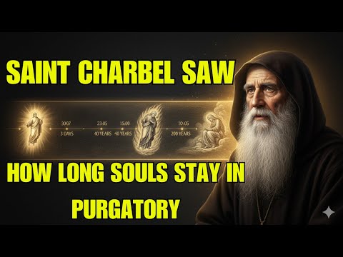 SAINT CHARBEL SAW HOW LONG SOULS REMAIN IN PURGATORY — THE TRUTH NO ONE TELLS YOU