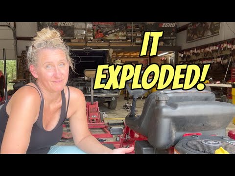 BOOM! When Good Engines DIE! Briggs and Stratton Engine Swap!