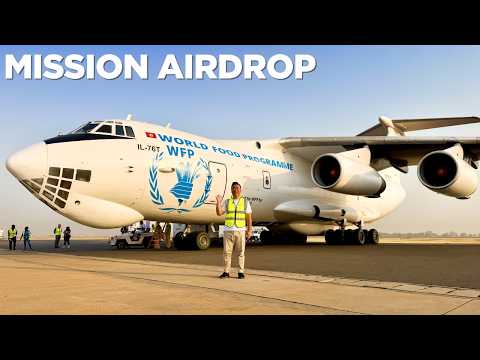 Inside the UN Aviation Lifeline: IL-76 Humanitarian Airdrop Mission