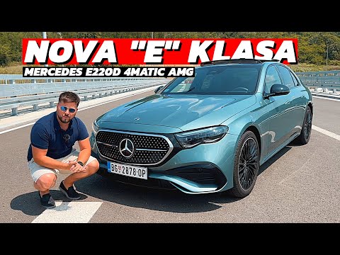 NOVI MERCEDES "E' KLASE JE STRAŠNA LIMUZINA!