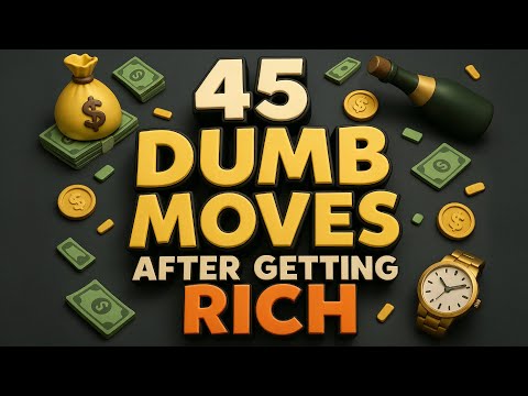 45 Dumbest Things People Did Right After Getting Rich