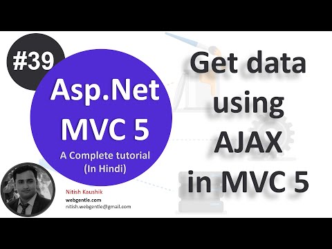(#39) Get data using ajax in mvc | mvc tutorial for beginners in .net c#