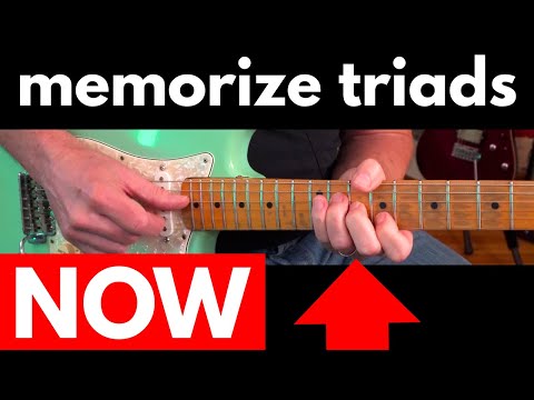 The Best Way To Memorize Triads