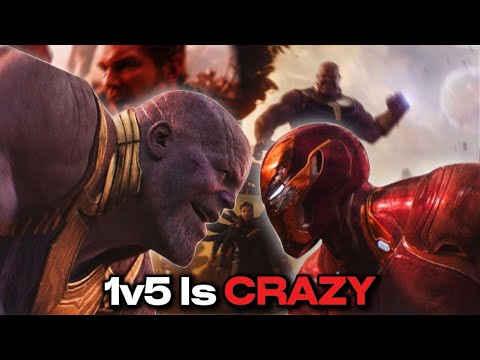 When Thanos Ran SOLO SQUADS on the Avengers (Titan Battle)