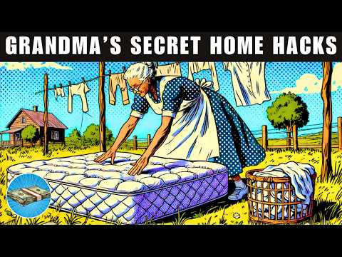 Grandma's 40 Oddly Useful Home Hacks That ACTUALLY Work