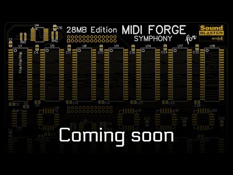 AWE64 Memory: MIDI FORGE Symphony Teaser