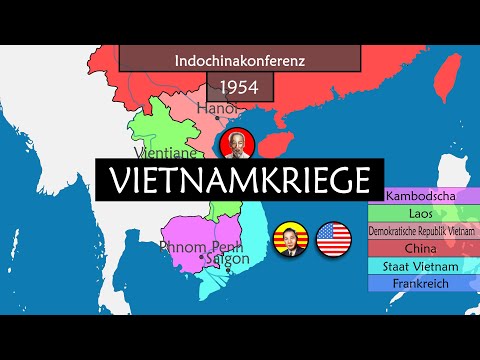 Die Vietnamkriege - Zusammenfassung auf einer Karte