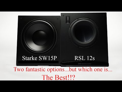 Starke SW15P vs SW15 vs RSL 12s :  Battle of the Amazing & Affordable Subwoofers!