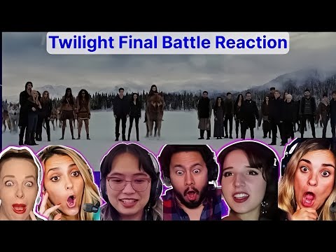 Reactors Reacting to “Twilight Final Battle” | The Twilight Saga: Breaking Dawn Part 2