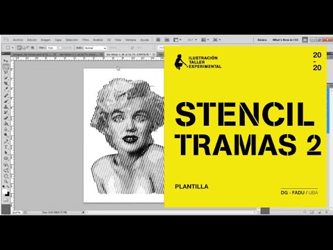 halftone Stencil Tutorial /CMYK linear