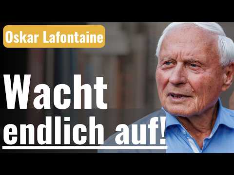 Oskar Lafontaine: Warum begreifen das diese Tölpel nicht?