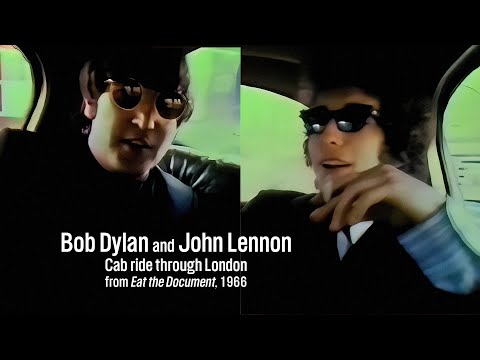 Bob Dylan and John Lennon, 1966 - remastered