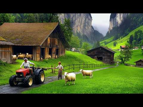 Switzerland on Rainy Days Left Me Speechless - How do people live in Swiss Remote Villages