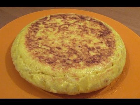 Potato Omelette - Spanish Cooking Recipe