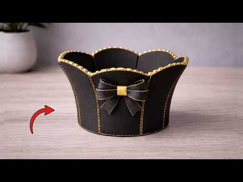 OMG! SUPER Beautiful But low-cost! Luxury Home Decor Made From Cardboard|DIY