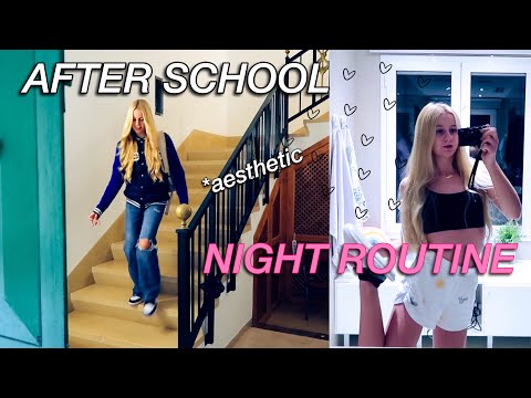 HERBST AFTER SCHOOL 🍂ABENDROUTINE NIGHT ROUTINE | MaVie Noelle
