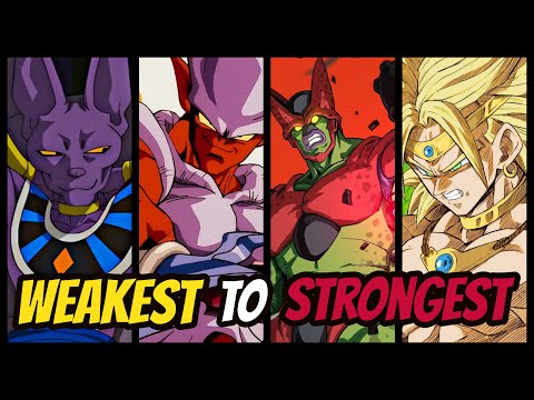 Dragon Ball Movie Villains Ranked from WEAKEST To STRONGEST