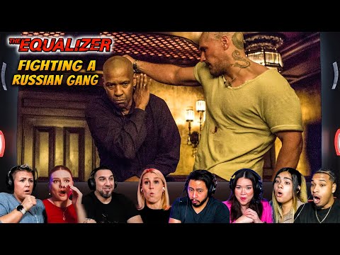 The Equalizer (2014) – "Fighting a Russian Gang" Only 28s | Reaction Compilation